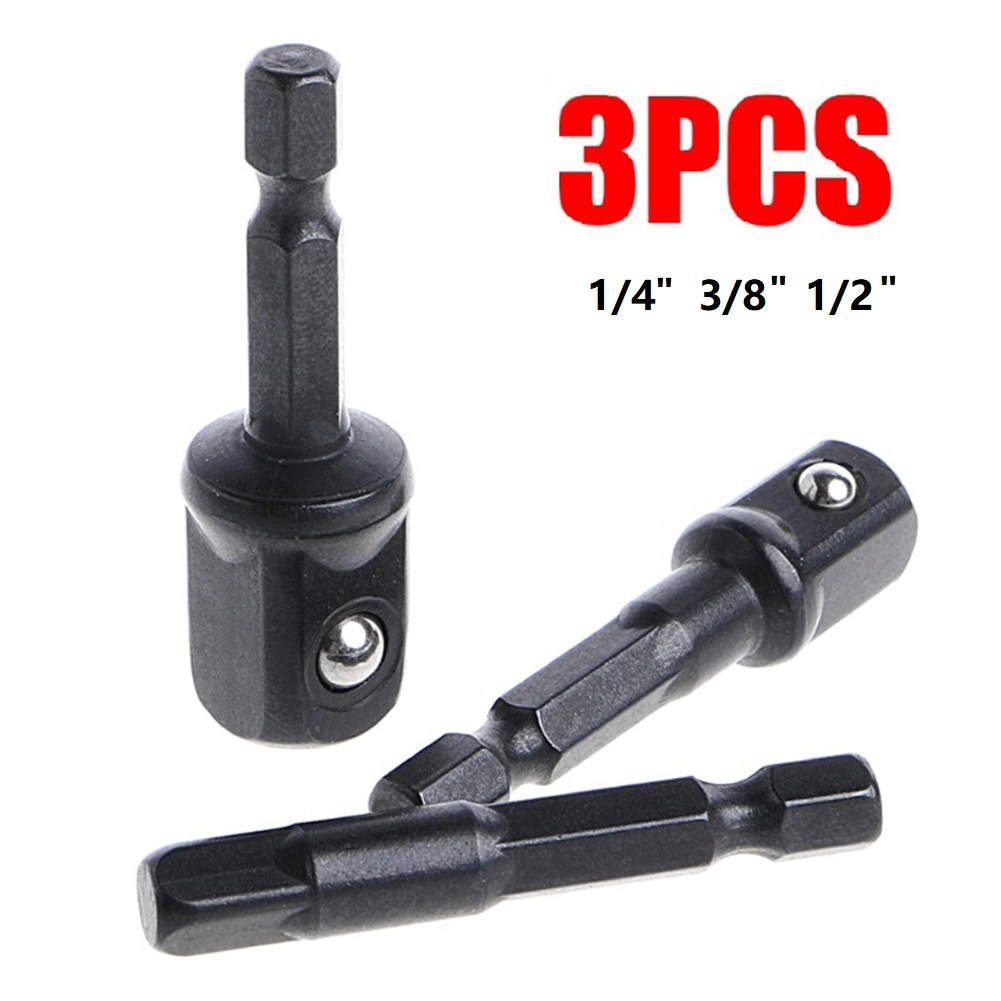 Power Tools For Sale - 3Pcs Socket Adapter Set, 1/4