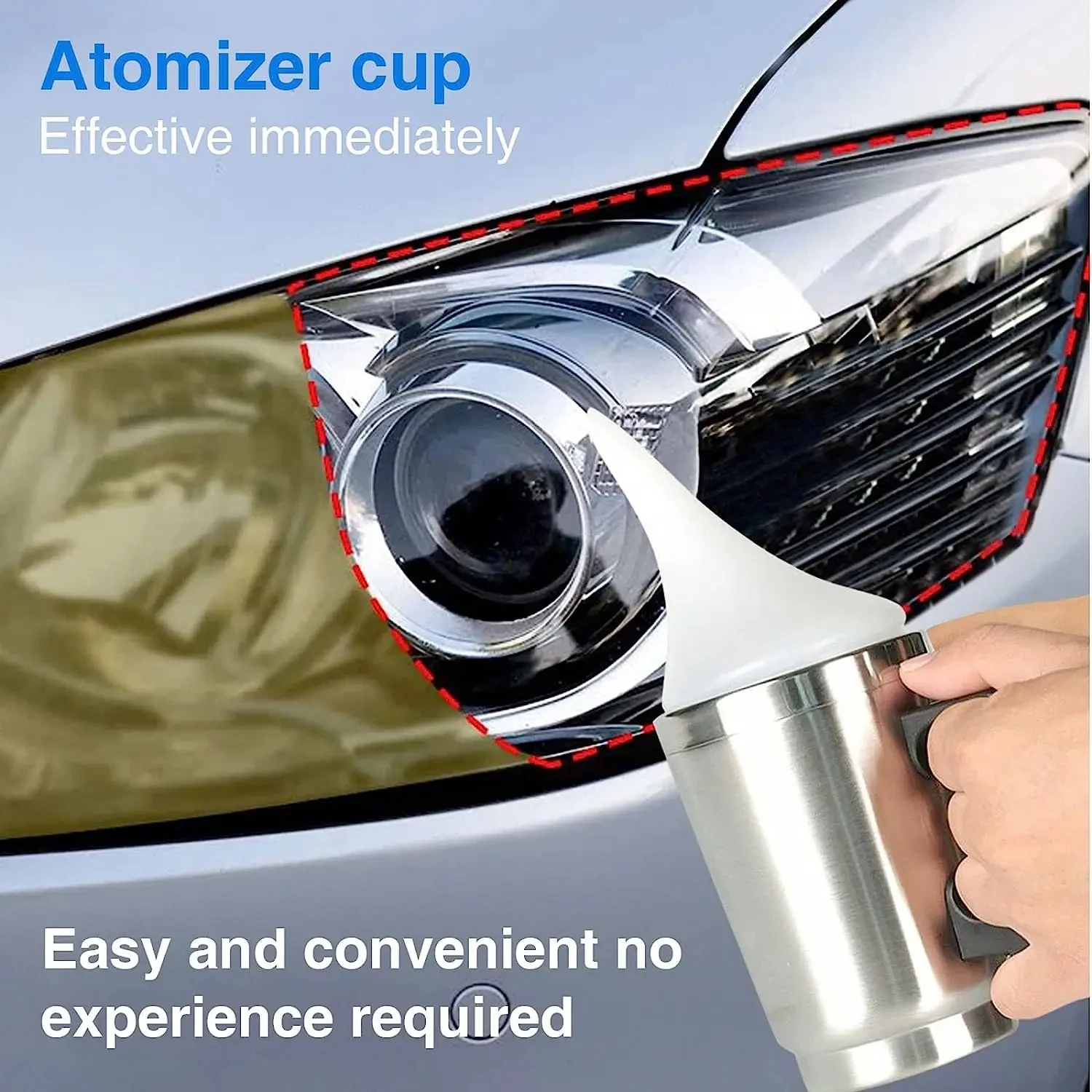 Power Tools Total - Car Headlight Repair Tool Heating Cup
