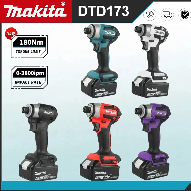 Impact Driver Cordless - Makita DTD173 18V LXT Cordless Brushless
