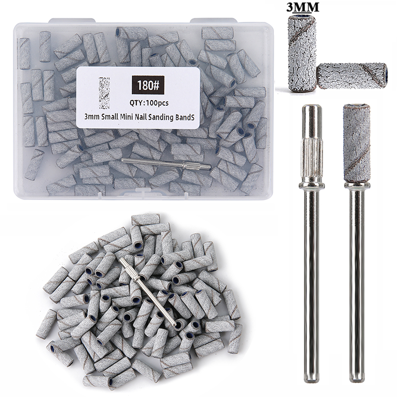Power Tools Sheets - 100pcs/box 3mm Mini Sanding Bands With