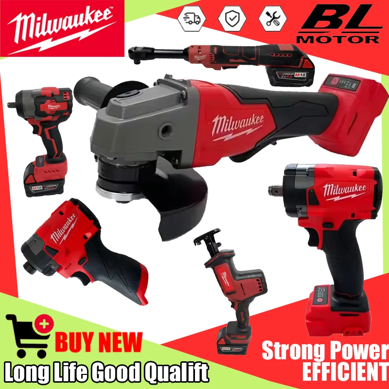 Power Tools Hardware - Milwaukee 18V Cordless Tools: Impact Wrench,