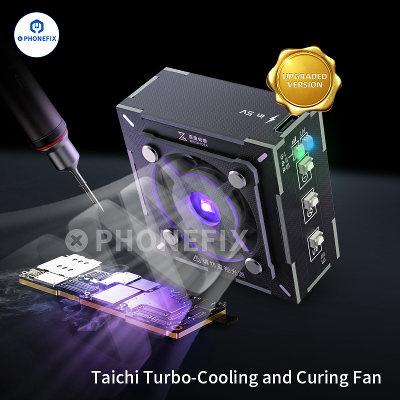 Power Tools Book - Qianli MEGA-IDEA Turbo Cooling UV Curing