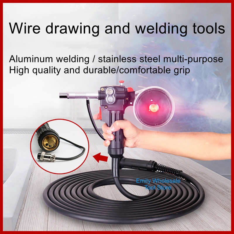 Power Tools Drawing - Wire drawing welding gun two-powered welding