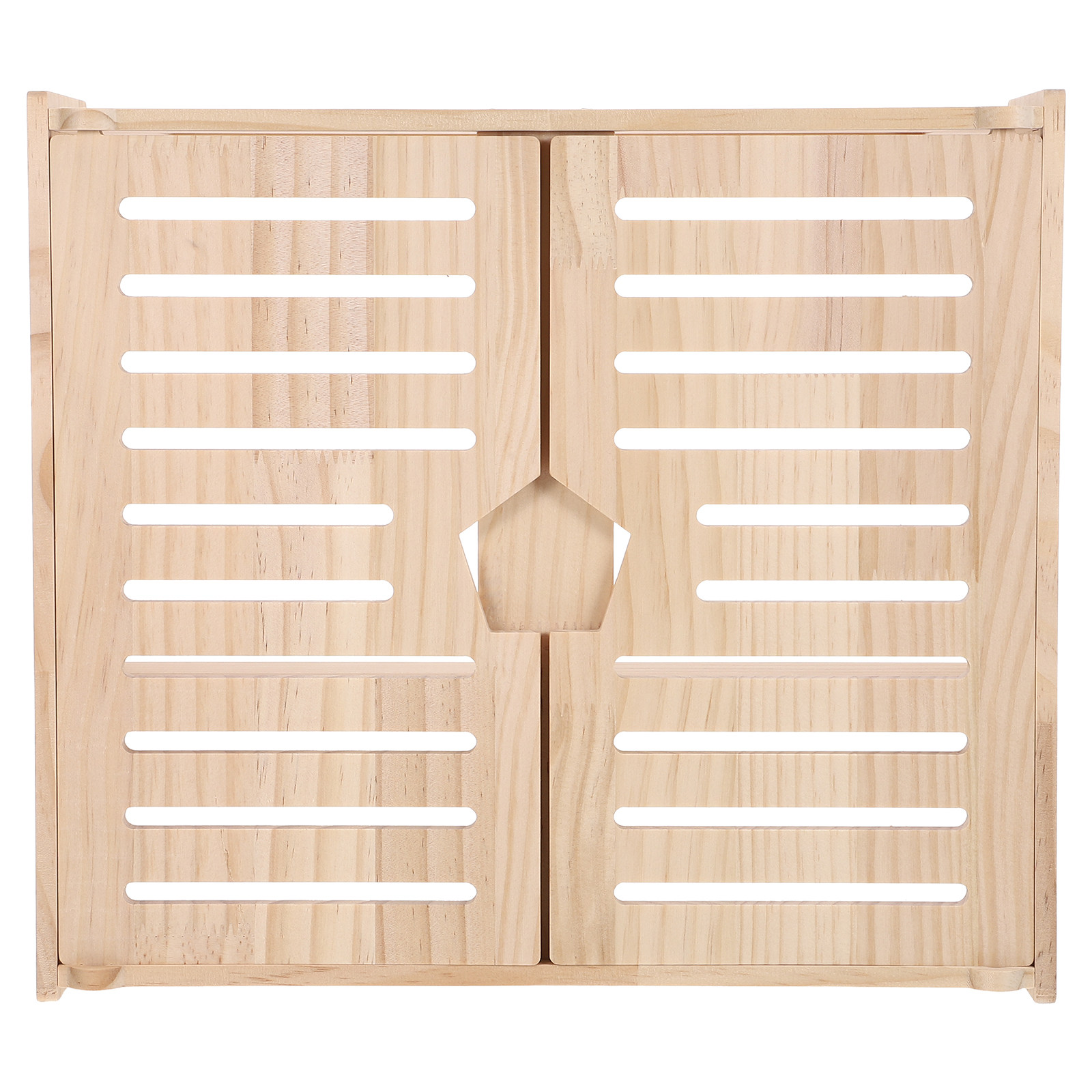 Power Toolbox - Wooden WiFi Router Storage Box 2-Layer