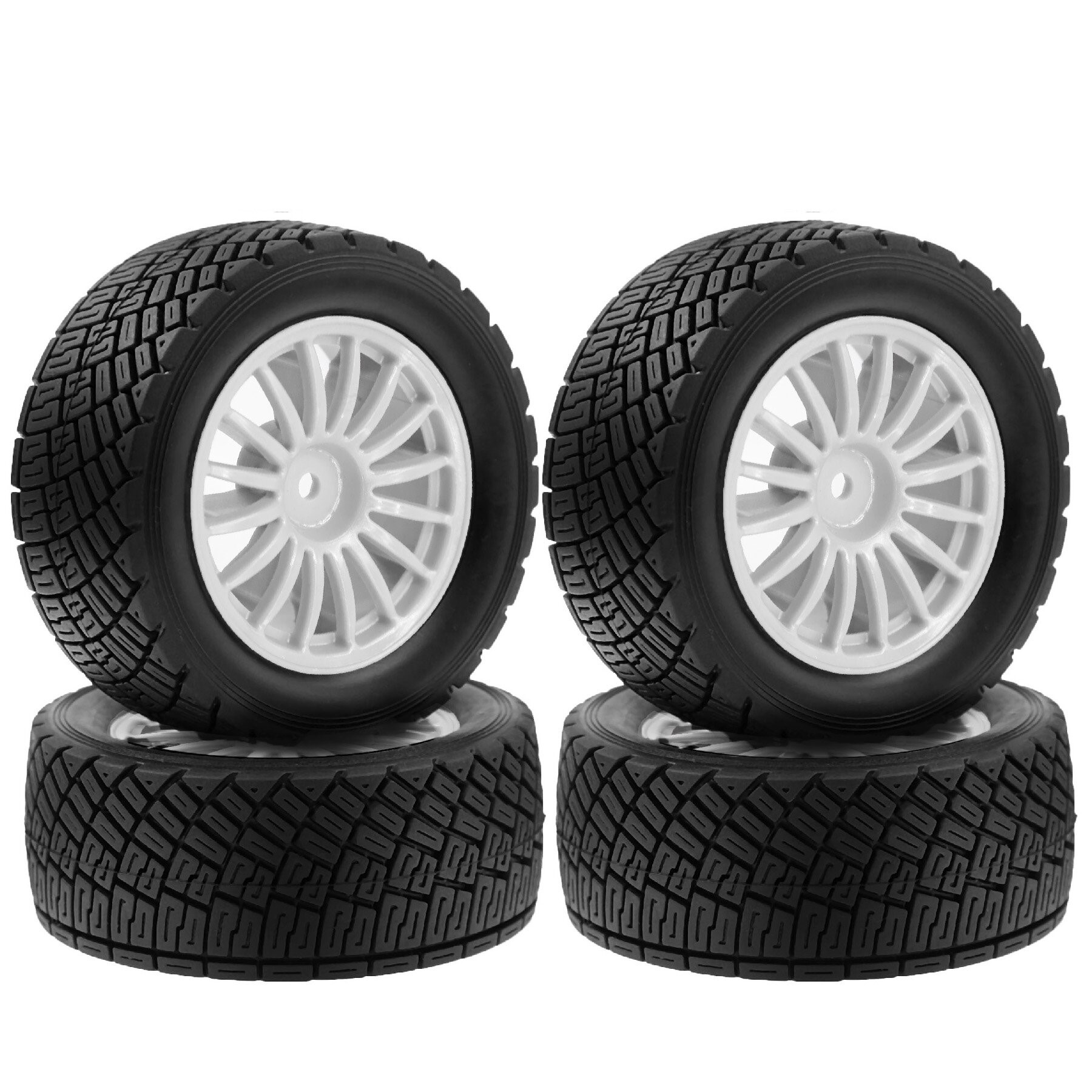 Impact Driver Cordless - 78mm 1/10 RC Rally Rubber Tires