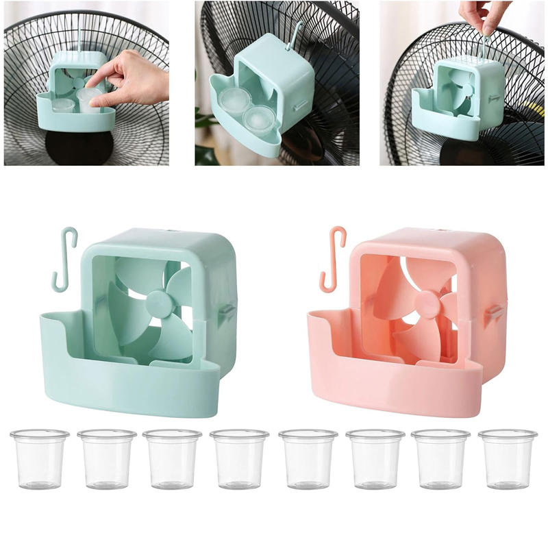 Power Toolbox - Electric Fan Cooling Storage Box Hanging