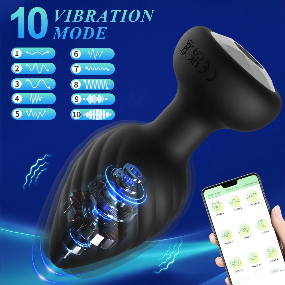 Anal Plug Vibrator APP Bluetoo – Power Tools App recenzja i cena