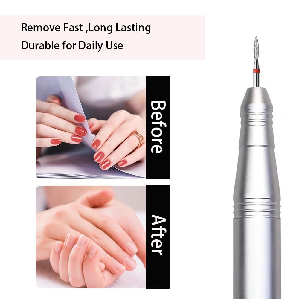10pcs Flame Diamond Cuticle Na – Power Tools Total recenzja i cena