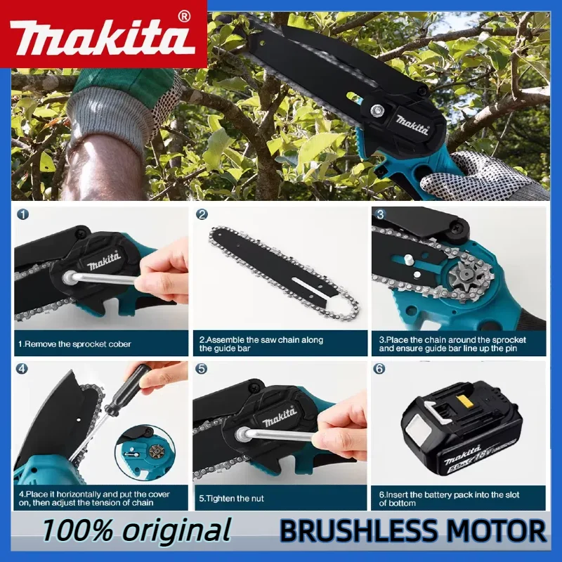 Makita 6 Inch Chain Saw 18V El – Power Tools Hand Held recenzja i cena