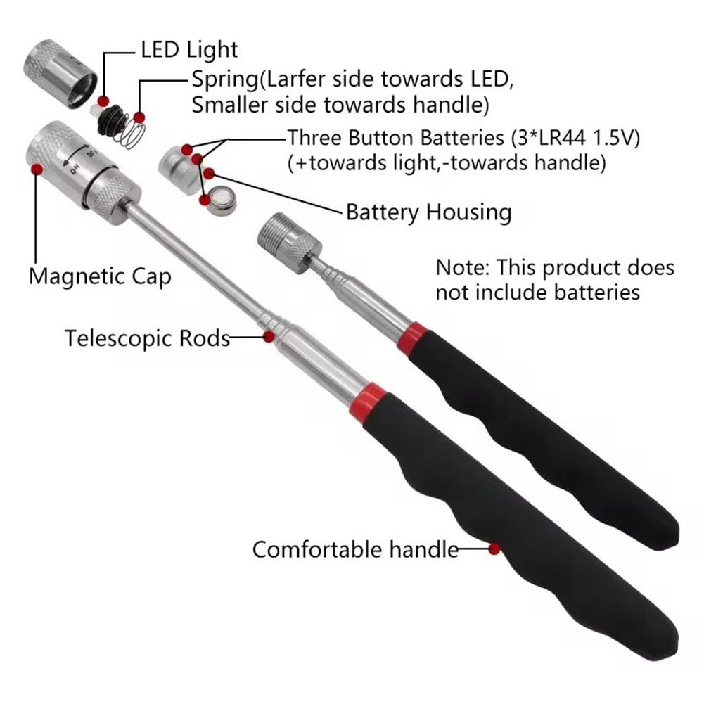 Telescopic Magnetic Pen with L – Power Tools Hardware recenzja i cena