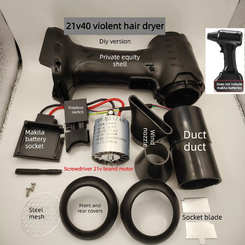 21V Brushless Turbofan DIY - H – Power Tools Diy recenzja i cena