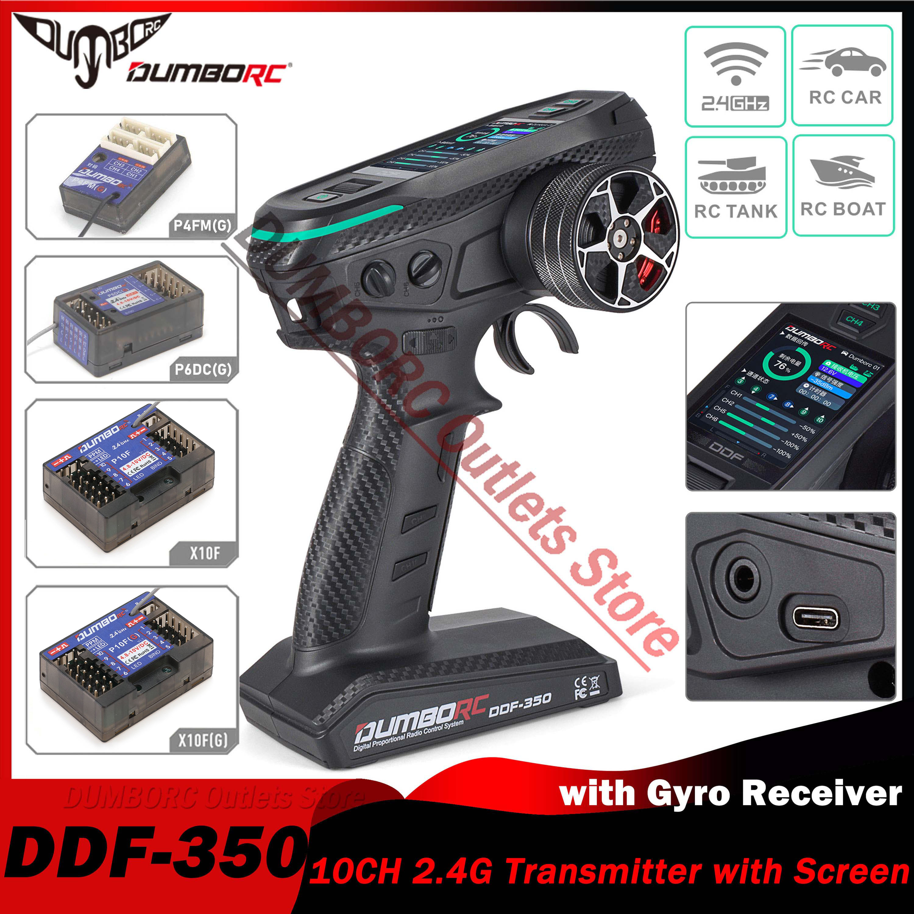 DUMBORC DDF-350 10CH RC Remote – Impact Driver Cordless recenzja i cena