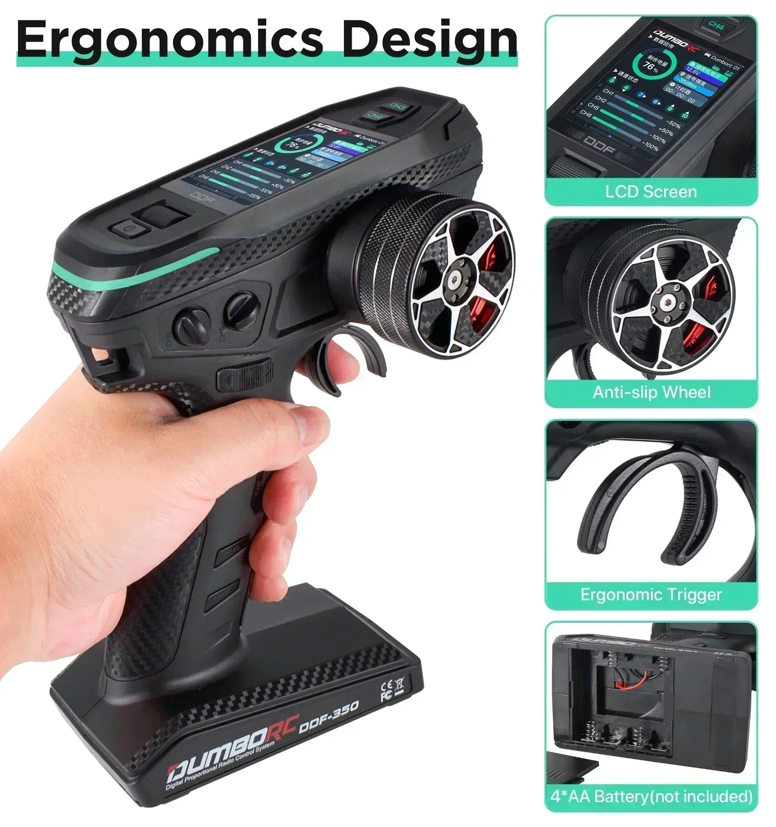 DUMBORC DDF-350 10CH RC Remote – Impact Driver Cordless recenzja i cena