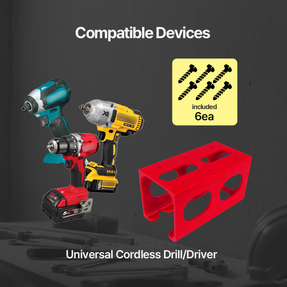 Universal 18V Drill Wall Mount – Power Tools Brand recenzja i cena