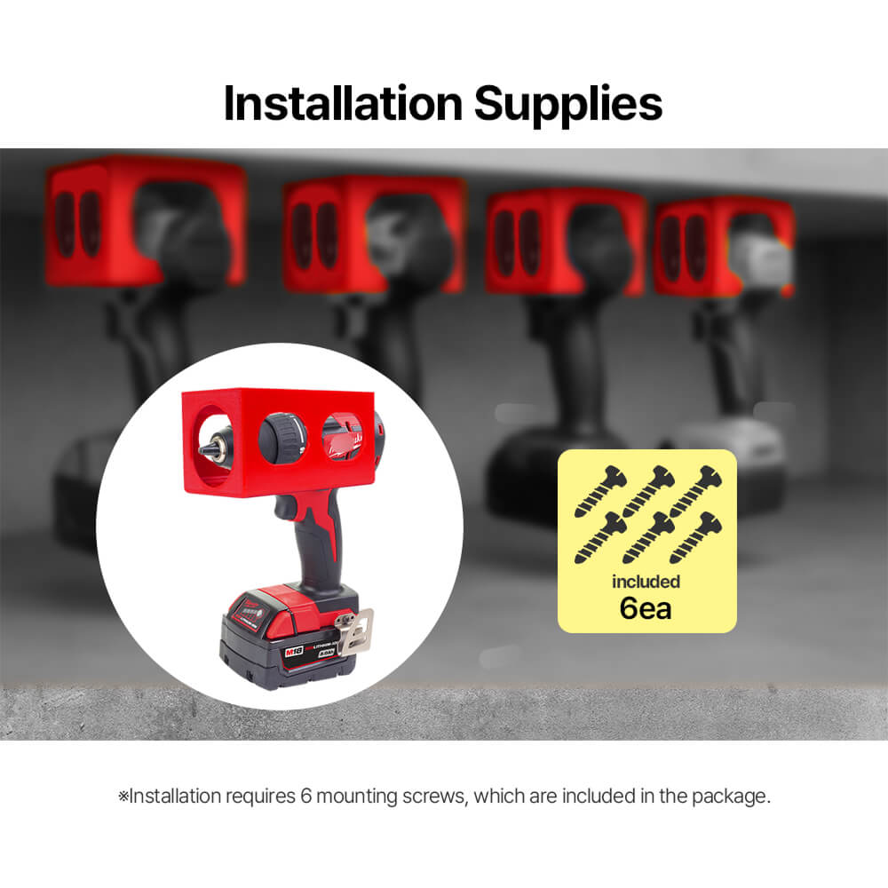 Universal 18V Drill Wall Mount – Power Tools Brand recenzja i cena