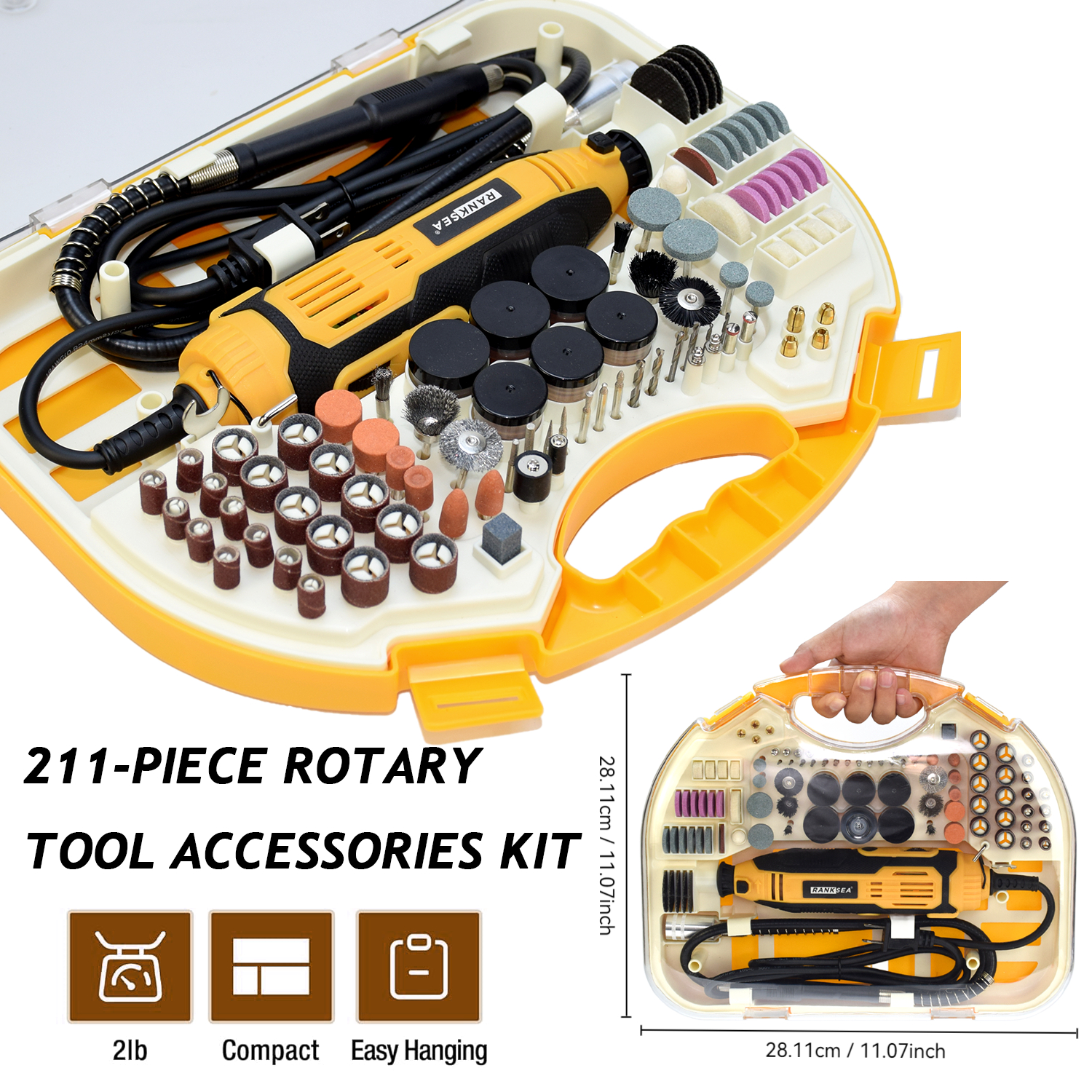 Rotary Tool Kit, Equipped With – Power Tools Diy recenzja i cena