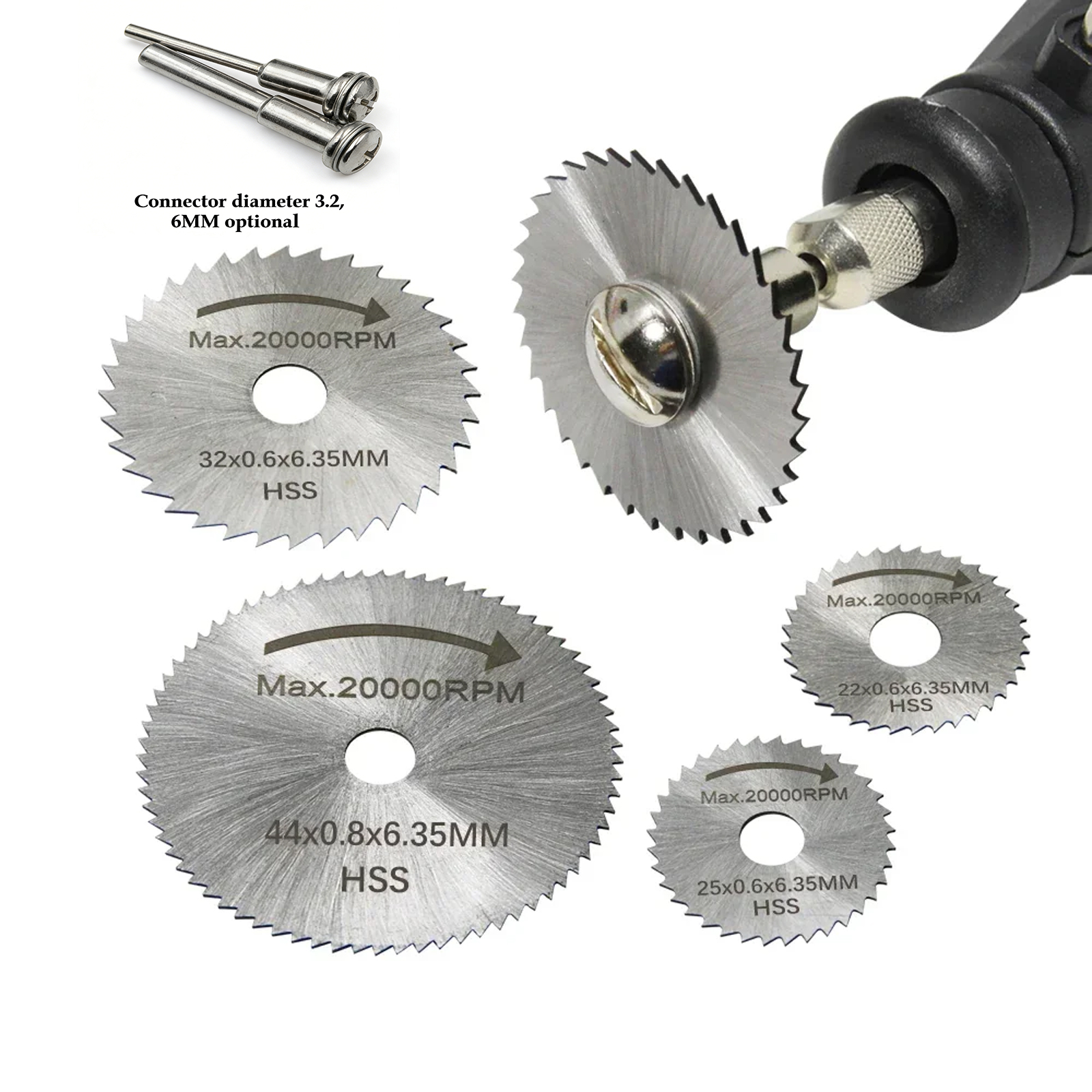 High Speed Steel Saw Disc 6Pcs – Power Tools Diy recenzja i cena
