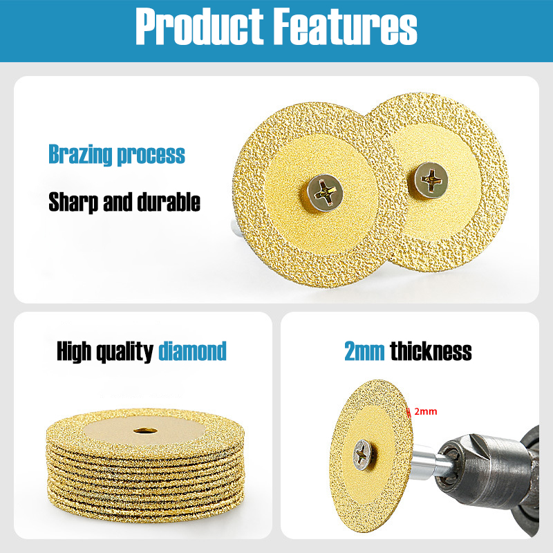 40mm Braze Diamond Saw Blade M – Power Tools Sheets recenzja i cena