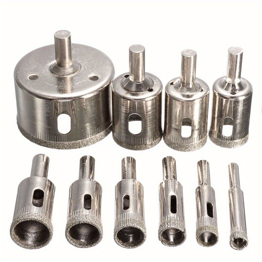 10 Piece Diamond Coated Drill  – Power Tools For Sale recenzja i cena