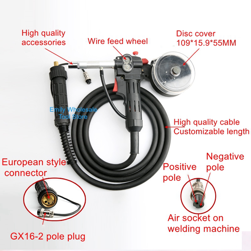 Wire drawing welding gun two-p – Power Tools Drawing recenzja i cena