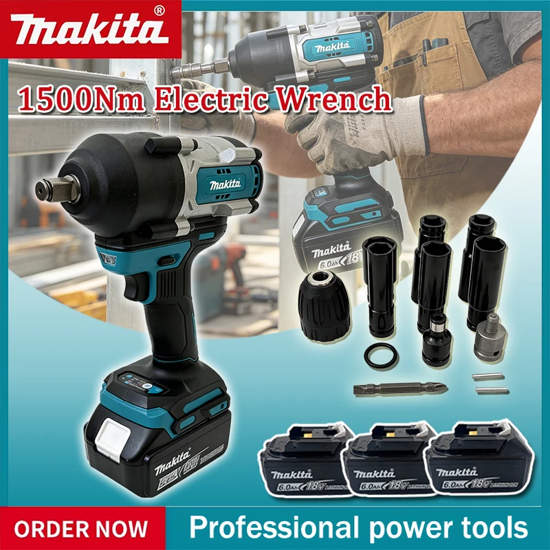 Makita 1500Nm Electric Wrench  – Power Tools Diy recenzja i cena