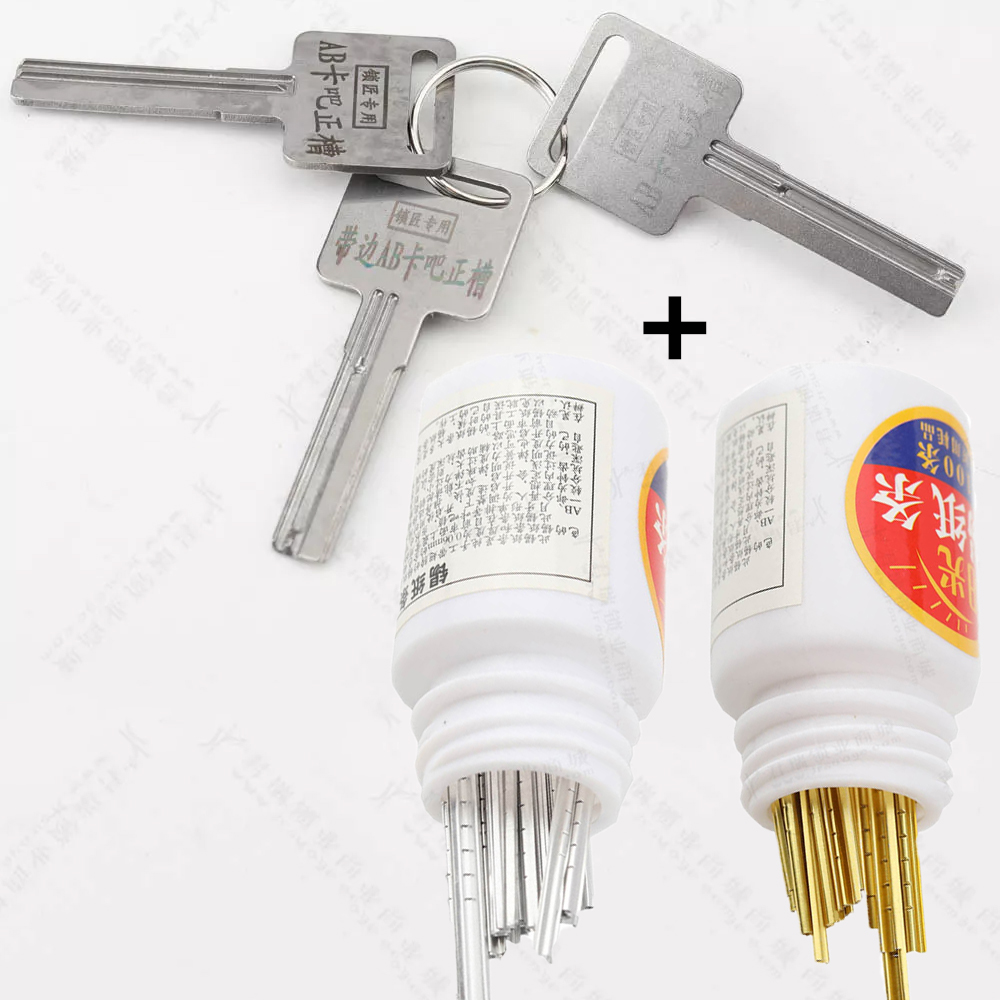JMCKJ 3Pcs/lot AB Lock Strong  – Power Key Tools recenzja i cena