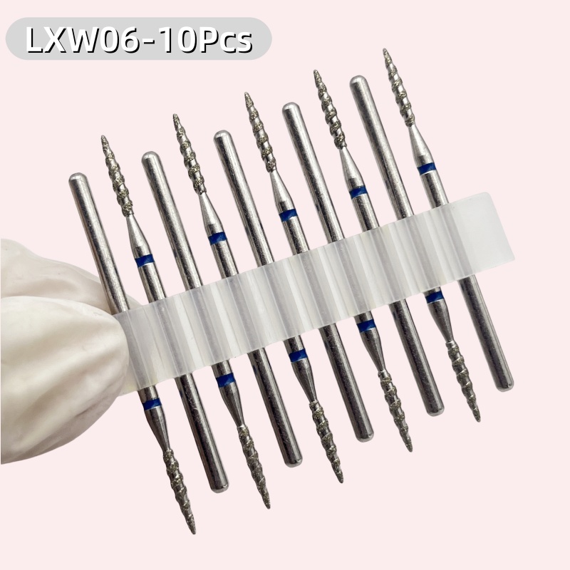10Pcs Tornado Diamond Nail Dri – Rotary Tool Kit recenzja i cena