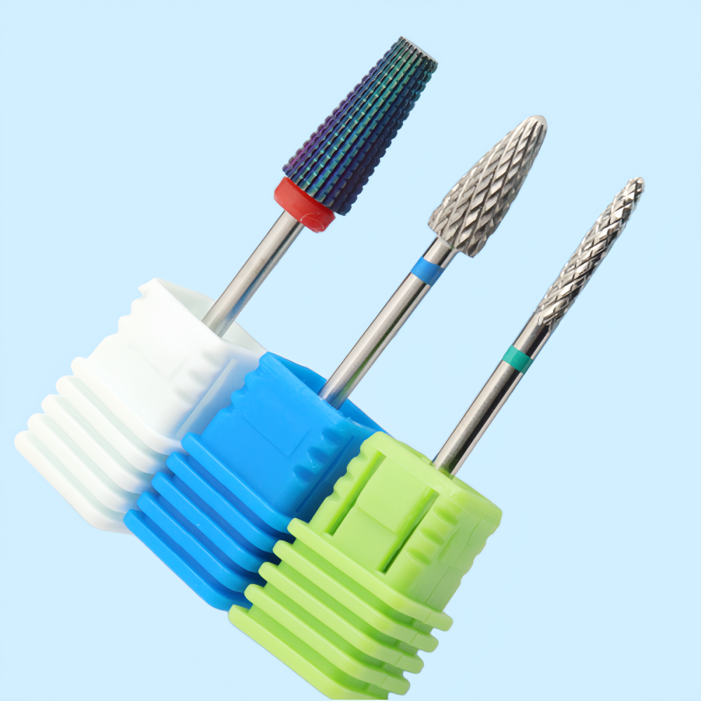 3Pcs Colorful Nail Drill Bits  – Power Tools Total recenzja i cena