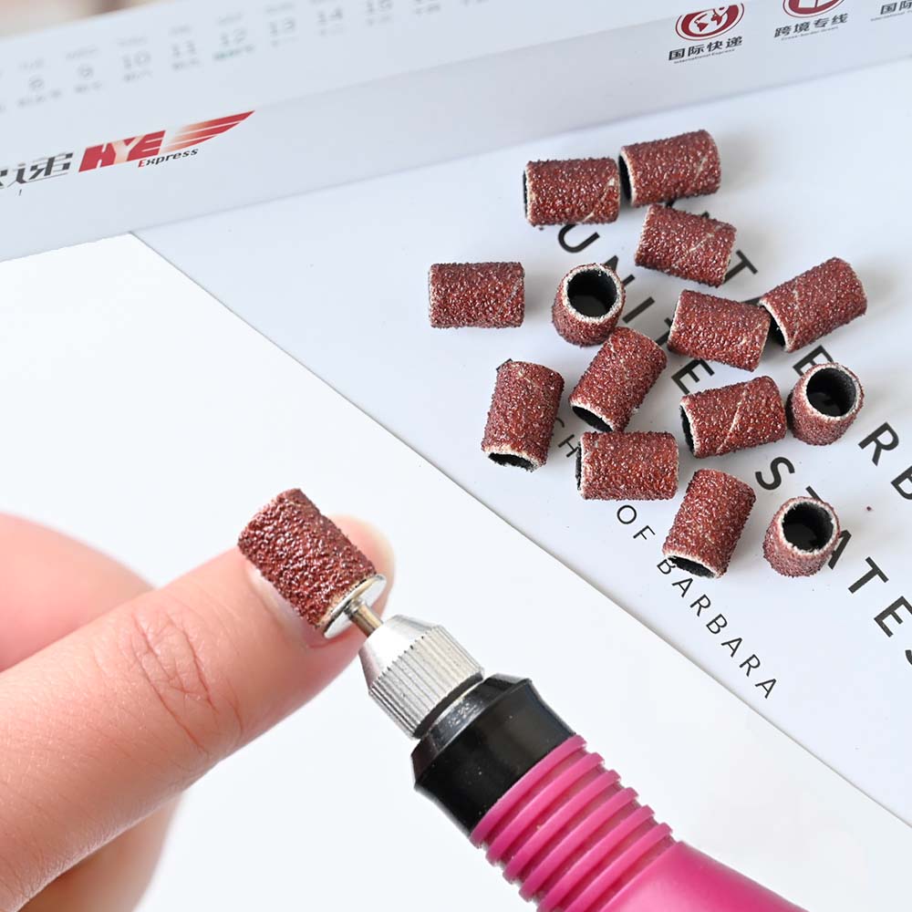 100Pcs/Box Nail Art Sanding Ba – Power Toolbox recenzja i cena