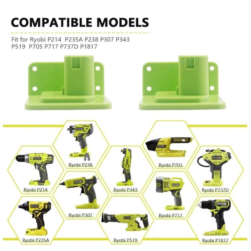 For Ryobi Holder 12V-18V Batte – Power Tools Book recenzja i cena