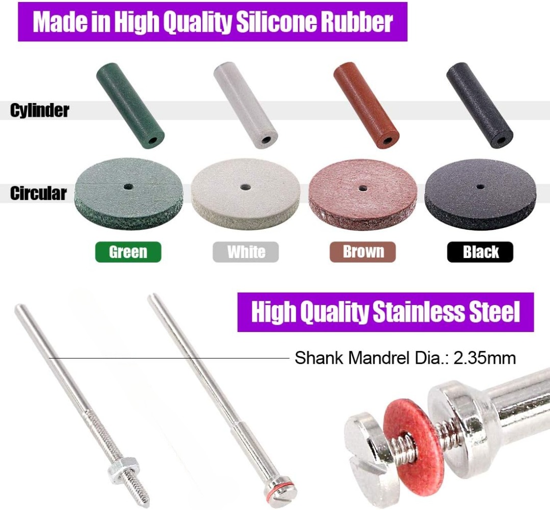 42Pcs Polishing Wheels Kit 40P – Rotary Tool Kit recenzja i cena