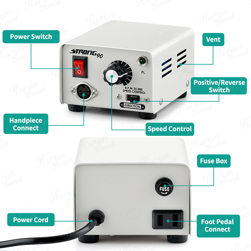 65W Strong 90 Micromotor 102L/ – Power Tools Sheets recenzja i cena