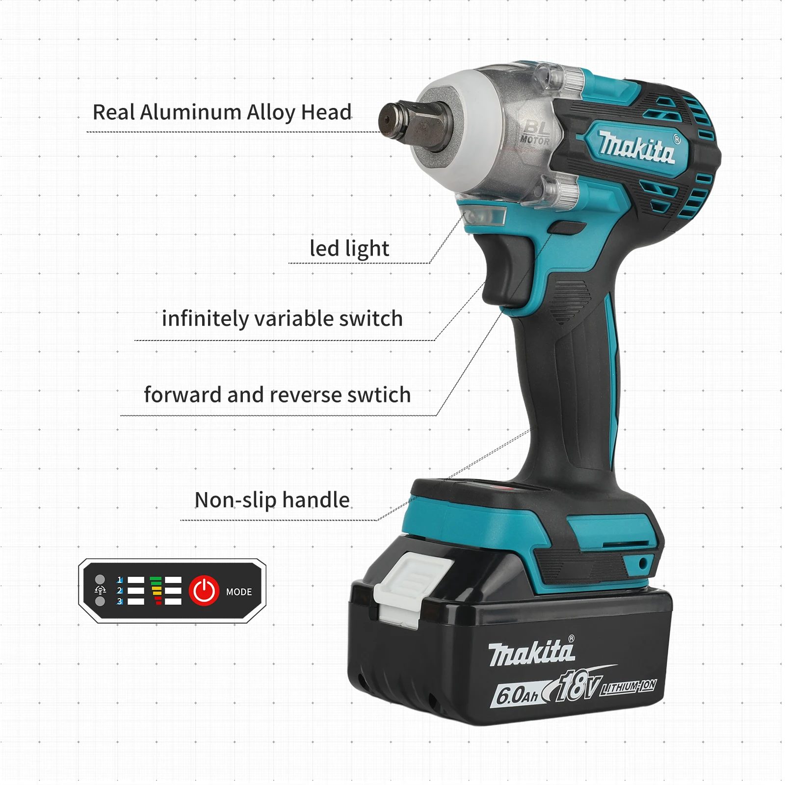 Makita DTW300 18V Tool Set Bru – Power Tools For Sale recenzja i cena