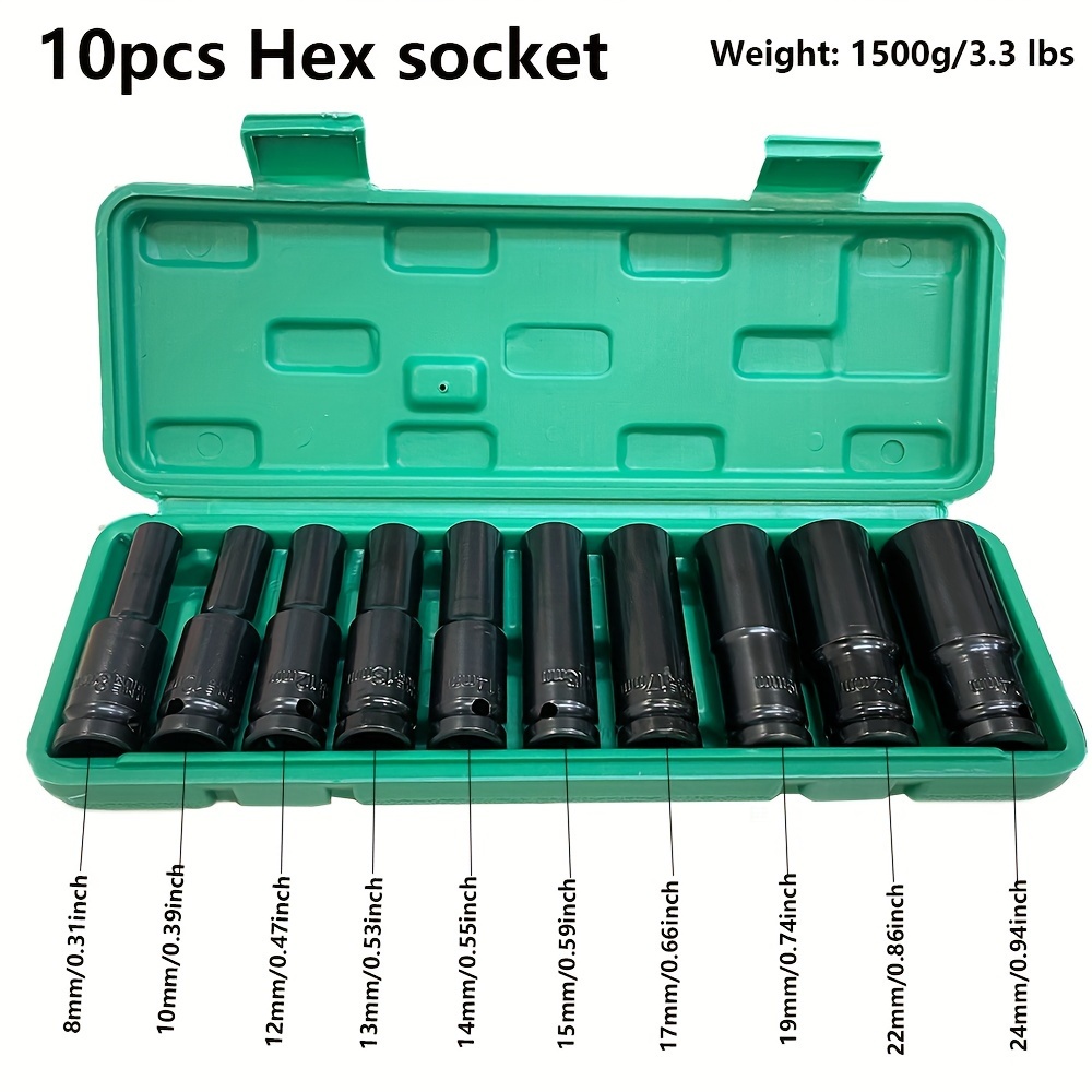 10pcs 1/2 Inch 8-24mm Power So – Power Tools For Sale recenzja i cena