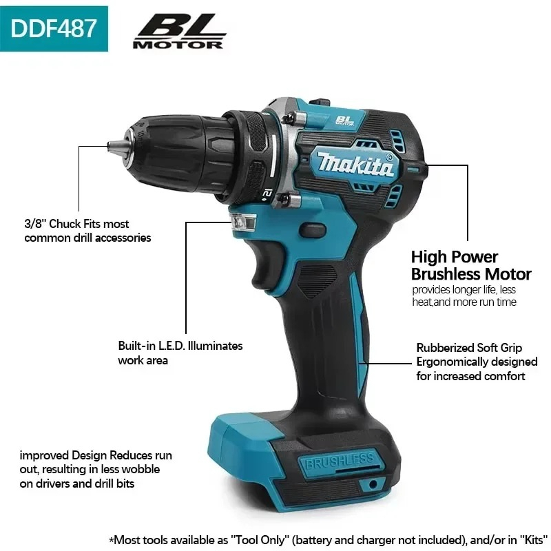 Makita DHP487 LXT Brushless Im – Impact Driver Cordless recenzja i cena