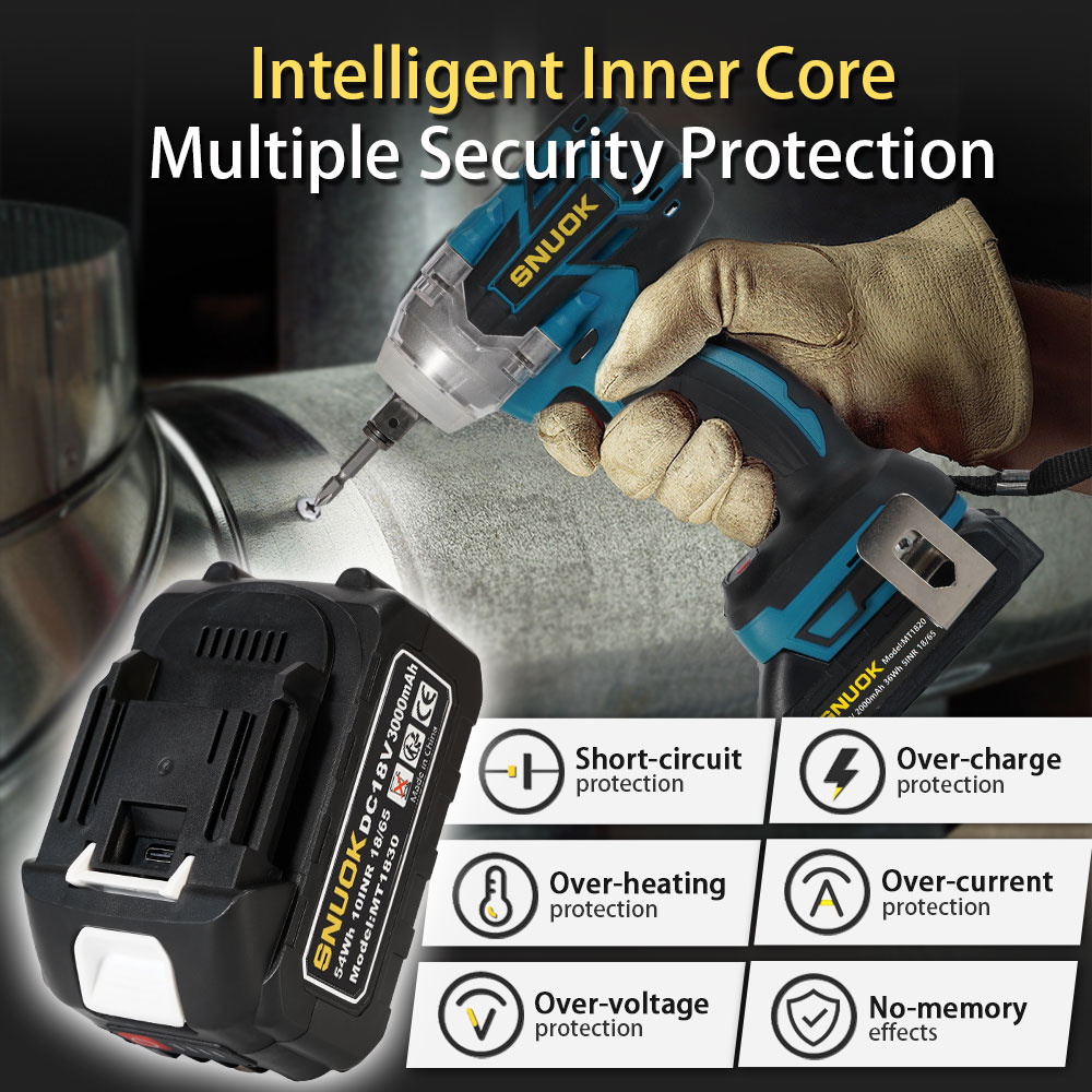 SNUOK 18V Electric Tool Batter – Power Tools Sheets recenzja i cena