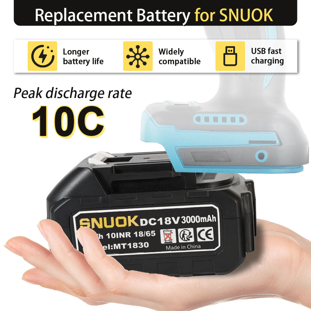 SNUOK 18V Electric Tool Batter – Power Tools Sheets recenzja i cena