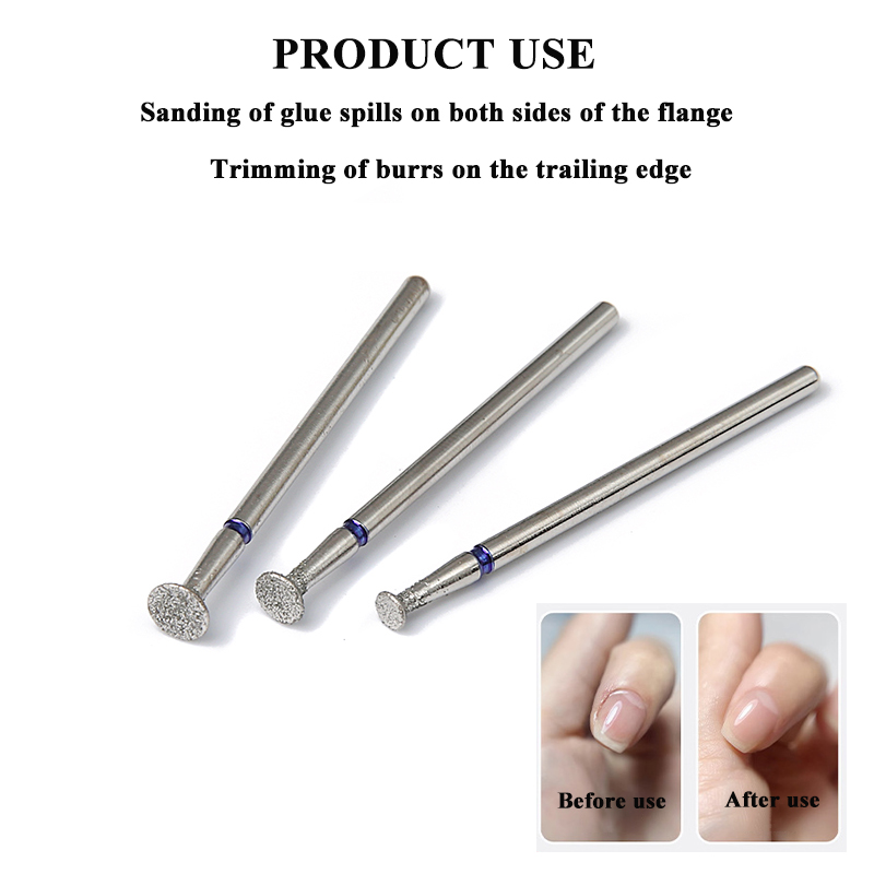3pcs/set Diamond Nail Drill Bi – Rotary Tool Kit recenzja i cena