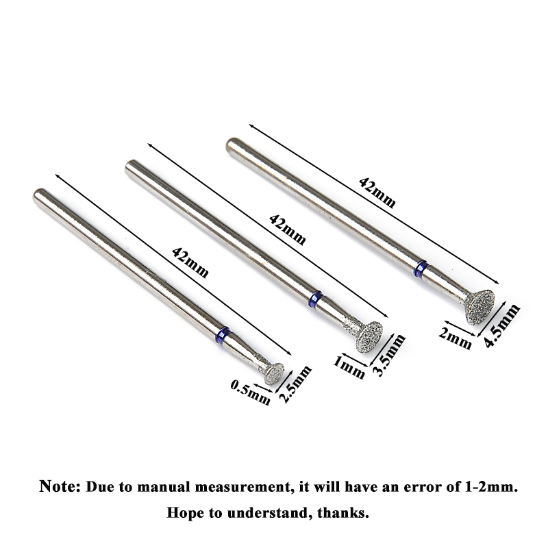 3pcs/set Diamond Nail Drill Bi – Rotary Tool Kit recenzja i cena