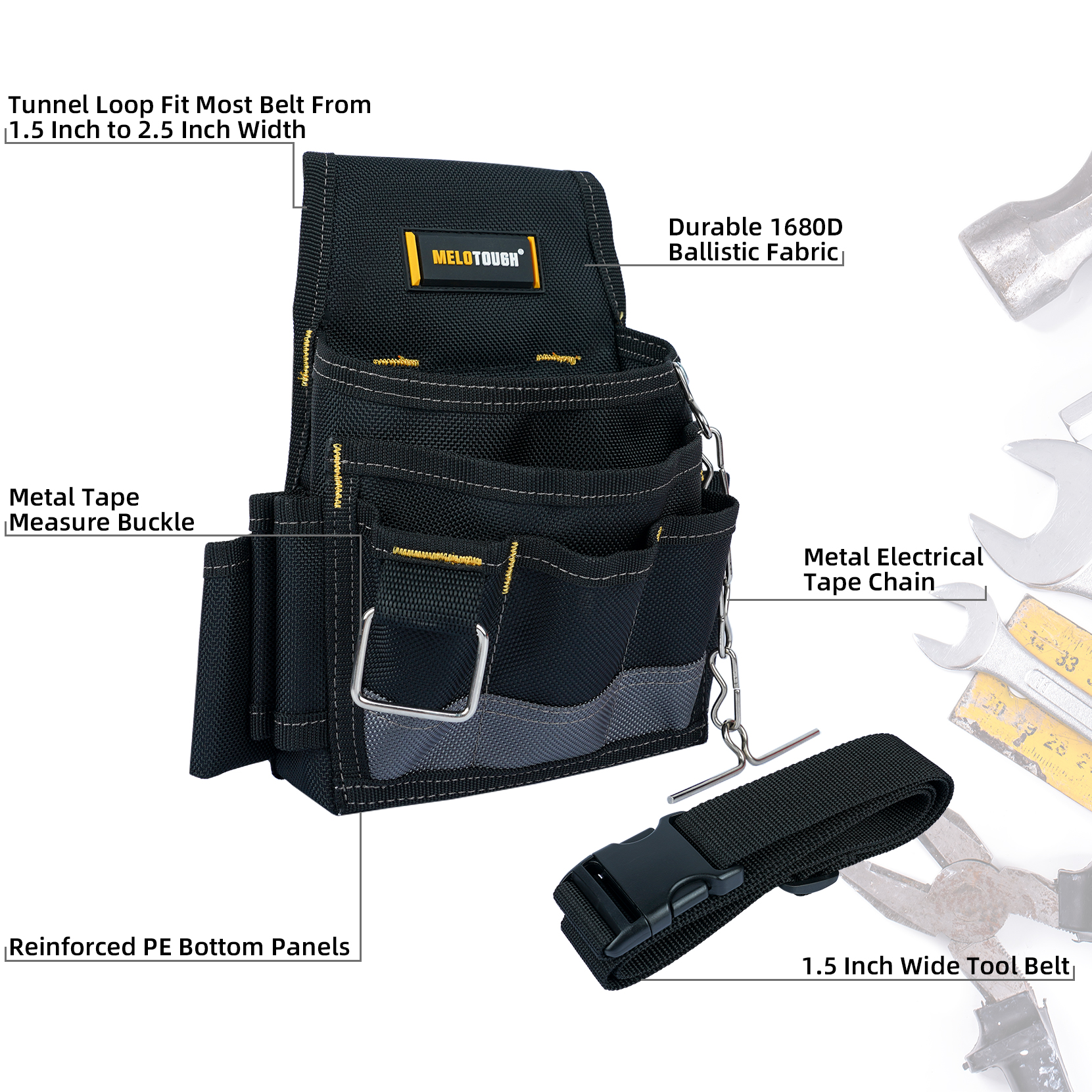 MELOTOUGH Electrician Tool Pou – Power Toolbox recenzja i cena